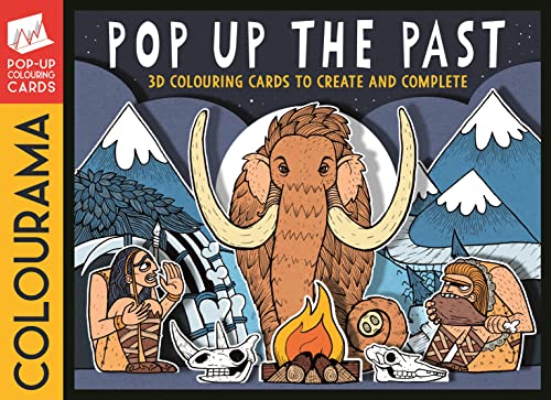 Stock image for COLOURAMA: Pop Up The Past: 3D Colouring Cards to Create and Complete for sale by Kennys Bookshop and Art Galleries Ltd.