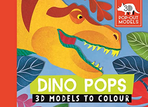 Stock image for Dino Pops: 3D Models to Colour for sale by WorldofBooks