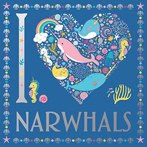 Stock image for I Heart Narwhals (I Heart Pocket Colouring) for sale by WorldofBooks