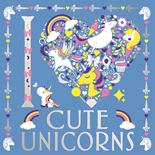Stock image for I Heart Cute Unicorns (I Heart Colouring) for sale by AwesomeBooks