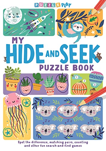 9781780556918: My Hide and Seek Puzzle Book: Spot the Difference, Matching Pairs, Counting and Other Fun Seek and Find Games