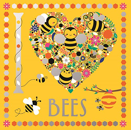 Stock image for I Heart Bees (21) (I Heart Pocket Colouring) for sale by SecondSale