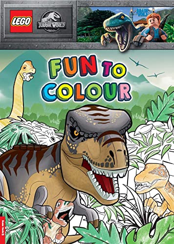 Imagen de archivo de LEGO® Jurassic World: Fun to Colour a la venta por WorldofBooks