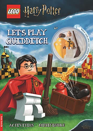 Stock image for LEGO® Harry Potter: Let's Play Quidditch Activity Book (with Cedric Diggory minifigure) for sale by WorldofBooks