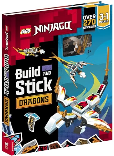 Imagen de archivo de LEGO® NINJAGO® Build and Stick: Dragons a la venta por WorldofBooks