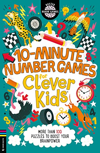 Beispielbild fr 10-Minute Number Games for Clever Kids®: More than 100 puzzles to boost your brainpower (Buster Brain Games) zum Verkauf von HPB Inc.