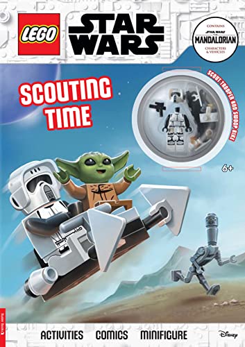 Imagen de archivo de LEGO Star Wars?: Scouting Time (with Scout Trooper minifigure and swoop bike) (LEGO Minifigure Activity) a la venta por Ria Christie Collections