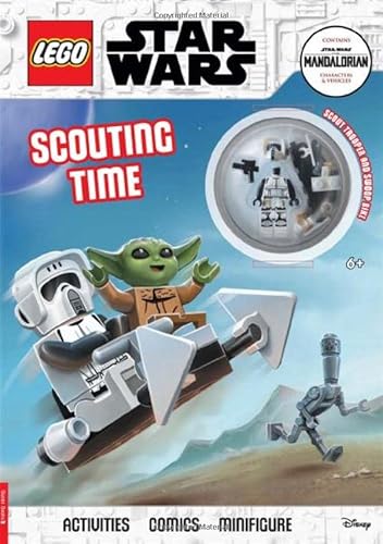 Stock image for LEGO Star Wars?: Scouting Time (with Scout Trooper minifigure and swoop bike) (LEGO Minifigure Activity) for sale by Ria Christie Collections
