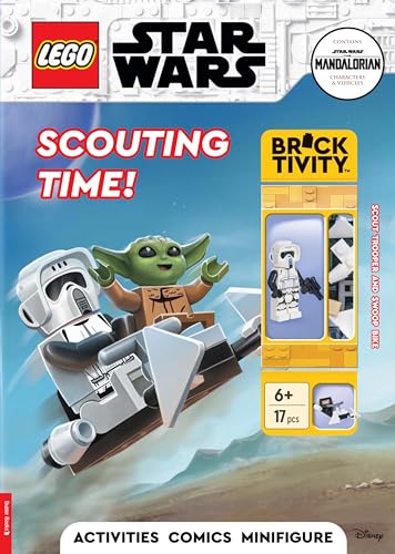 Stock image for LEGO Star Wars?: Scouting Time (with Scout Trooper minifigure and swoop bike) (LEGO Minifigure Activity) for sale by Ria Christie Collections