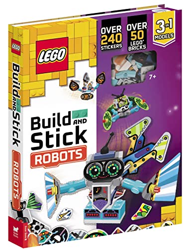 Imagen de archivo de LEGO Books: Build and Stick: Robots a la venta por MusicMagpie