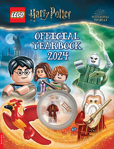 Imagen de archivo de LEGO® Harry Potter: Official Yearbook 2024 (with Albus Dumbledore minifigure) a la venta por WorldofBooks