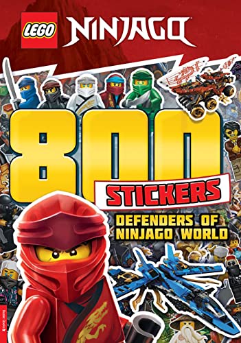 Imagen de archivo de LEGO NINJAGO: 800 Stickers: Defenders of Ninjago World a la venta por Bahamut Media