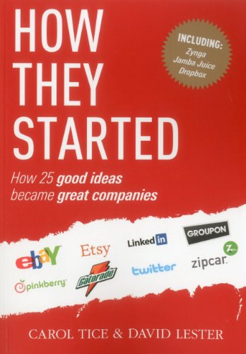 Beispielbild fr How They Started: How 25 Good Ideas Became Great Companies zum Verkauf von Goodwill