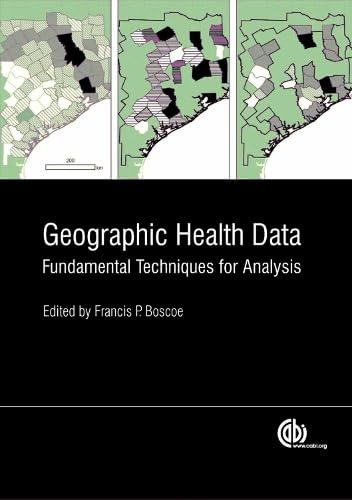 Beispielbild fr Geographic Health Data zum Verkauf von Blackwell's