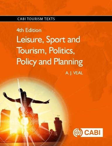 

Leisure, sport and tourism, politics, policy and planning 4TH