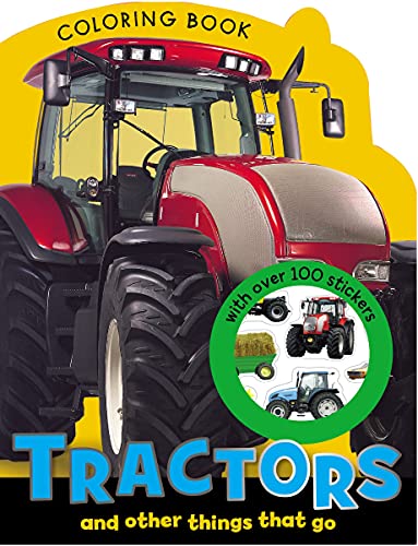 Imagen de archivo de Coloring and Sticker: Tractors Coloring Book a la venta por Better World Books
