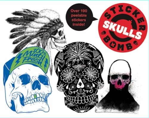 Imagen de archivo de Stickerbomb Skulls a la venta por Bookoutlet1