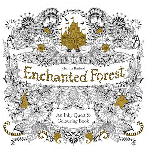 Stock image for Enchanted Forest: An Inky Quest & Colouring Book: 1 for sale by WorldofBooks