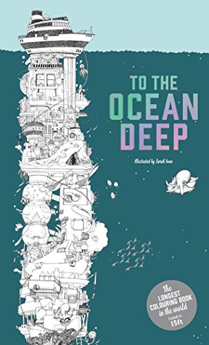 Stock image for To The Ocean Deep: The Longest Coloring Book in the World for sale by PlumCircle