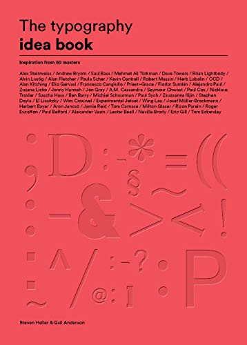 Beispielbild fr The Typography Idea Book: Inspiration from 50 Masters (Type, Fonts, Graphic Design) zum Verkauf von HPB-Blue