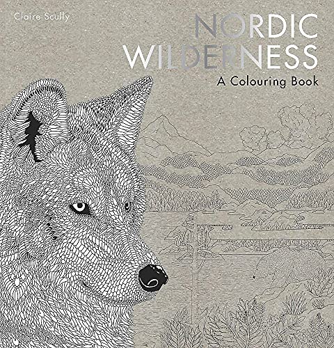 Imagen de archivo de Nordic Wilderness: A Colouring Book a la venta por WorldofBooks