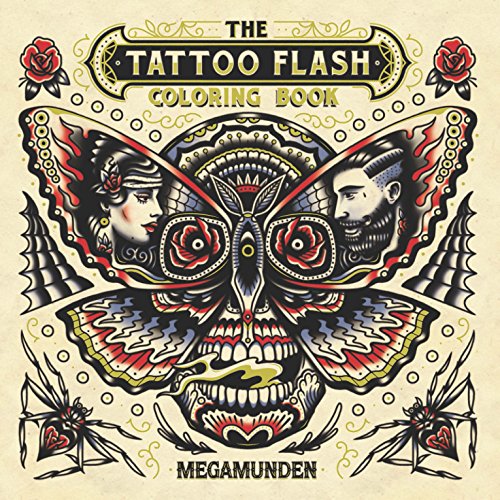 Beispielbild fr The Tattoo Flash Coloring Book: For Adults (mindfulness coloring, tattoo, activity book) zum Verkauf von Bookoutlet1