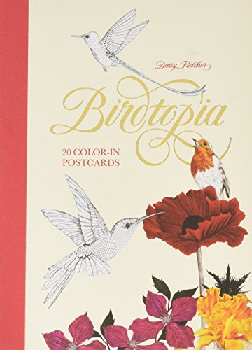 Beispielbild fr Birdtopia: 20 Color-in Postcards zum Verkauf von SecondSale