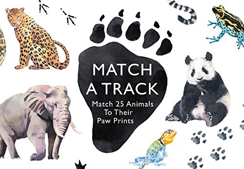 Stock image for Match a Track: Match 25 Animals to Their Paw Prints (Magma for Laurence King) for sale by Chiron Media
