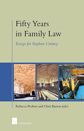 Stock image for Fifty Years in Family Law : Essays for Stephen Cretney for sale by Better World Books Ltd