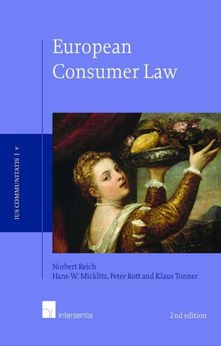 Stock image for European Consumer Law for sale by Revaluation Books