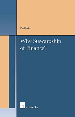 Beispielbild fr Why Stewardship of Finance? zum Verkauf von Reuseabook