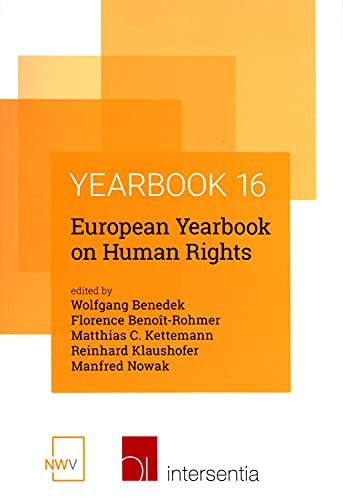 9781780684246: European Yearbook on Human Rights 16: Volume 16