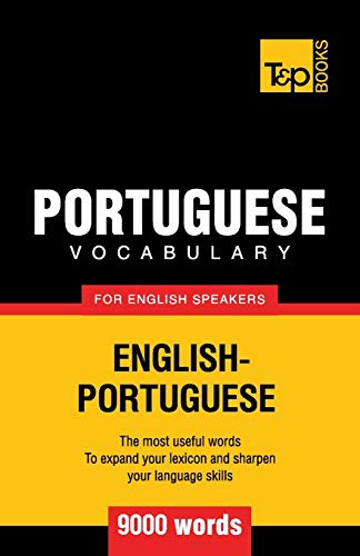 Beispielbild fr Portuguese vocabulary for English speakers - 9000 words (American English Collection) zum Verkauf von Goodwill Books