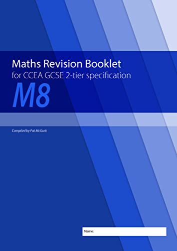 Beispielbild fr Maths Revision Booklet M8 for CCEA GCSE 2-tier Specification zum Verkauf von WorldofBooks