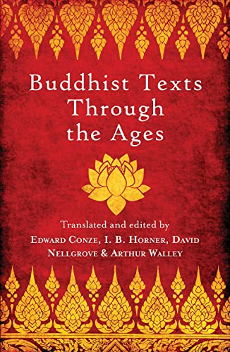 Imagen de archivo de Buddhist Texts Through the Ages a la venta por Burke's Book Store