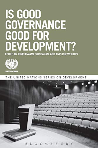 Stock image for Is Good Governance Good for Development? (The United Nations Series on Development) for sale by Ystwyth Books