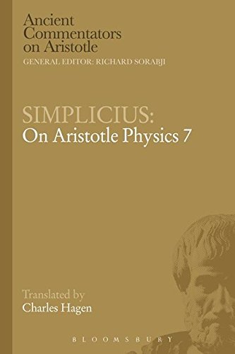Stock image for Simplicius: On Aristotle Physics 7 for sale by Chiron Media