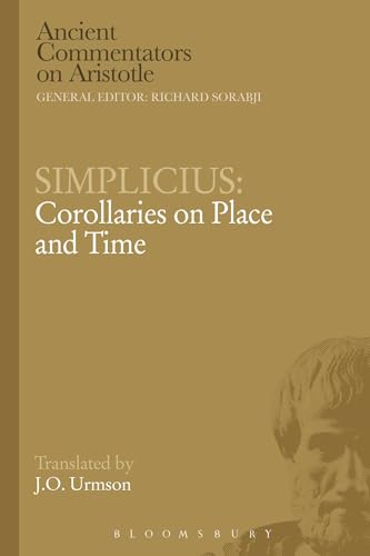 Stock image for Simplicius: Corollaries on Place and Time for sale by Chiron Media