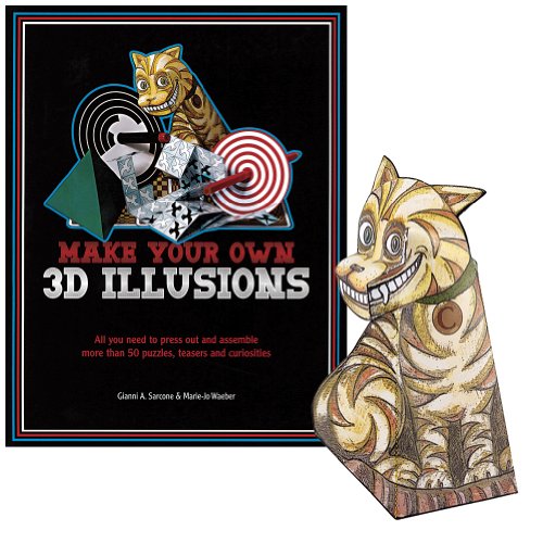 Stock image for Make Your Own 3D Illusions: All You Need to Press Out and Assemble More Than 50 Puzzles, Teasers and Curiosities for sale by SecondSale