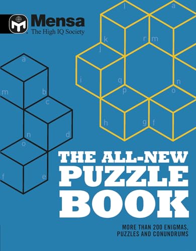 Beispielbild fr The Mensa - All-New Puzzle Book: More than 200 Enigmas, Puzzles and Conundrums zum Verkauf von WorldofBooks