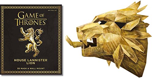 Stock image for Game of Thrones Mask: House Lannister Lion for sale by HPB-Diamond