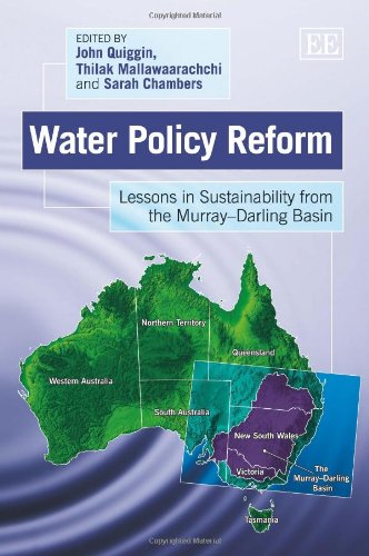 Imagen de archivo de Water Policy Reform: Lessons in Sustainability from the Murray?Darling Basin a la venta por Jackson Street Booksellers