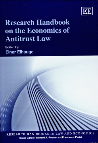 Imagen de archivo de Research Handbook on the Economics of Antitrust Law a la venta por Blackwell's