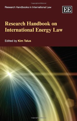 9781781002193: Research Handbook on International Energy Law (Research Handbooks in International Law series)