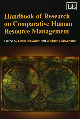 Imagen de archivo de Handbook of Research on Comparative Human Resource Management a la venta por Blackwell's
