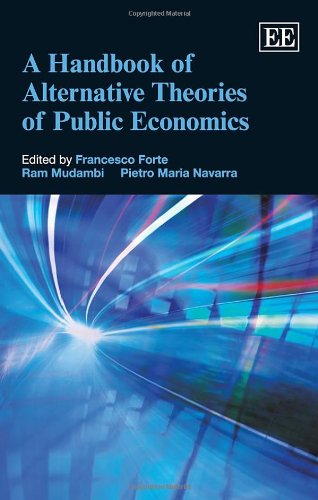 Beispielbild fr A Handbook of Alternative Theories of Public Economics (Elgar Original Reference) zum Verkauf von Books From California