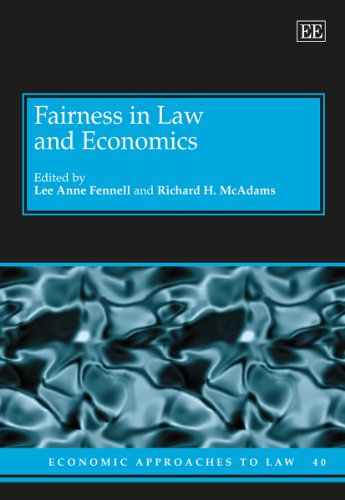 9781781005293: Fairness in Law and Economics: 40 (Economic Approaches to Law series)