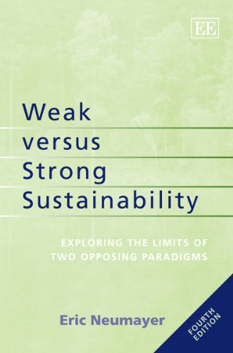 Imagen de archivo de Weak Versus Strong Sustainability a la venta por Blackwell's