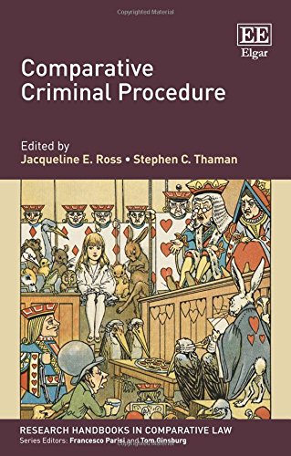 Stock image for Comparative Criminal Procedure (Research Handbooks in Comparative Law series) for sale by Books From California