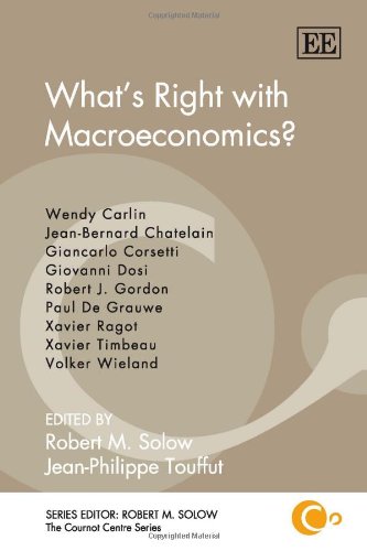 Stock image for What's Right with Macroeconomics? (The Cournot Centre series) for sale by More Than Words